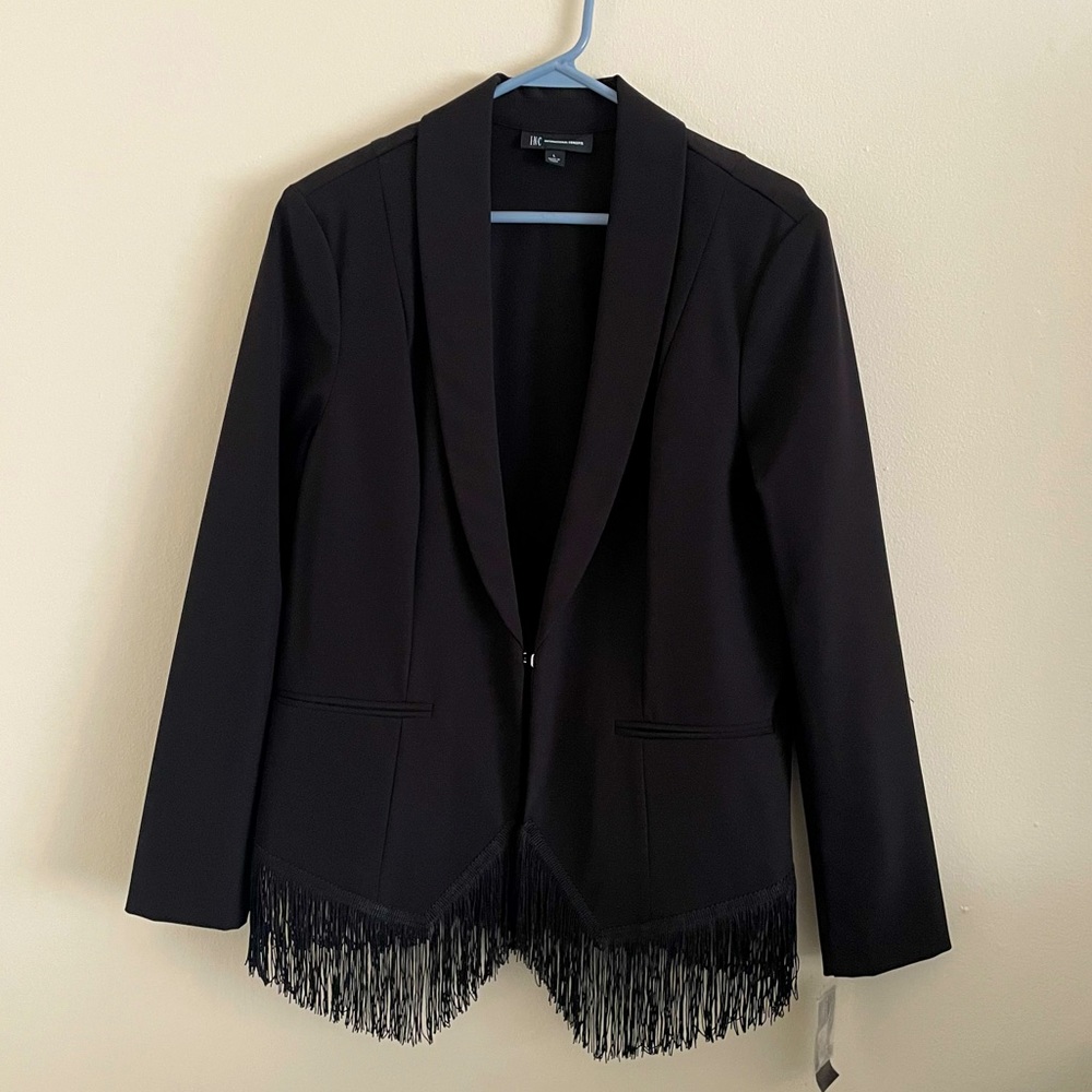 INC Fringe Blazer